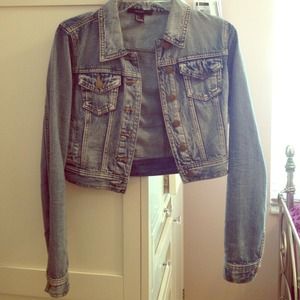 Cropped Jean Jacket
