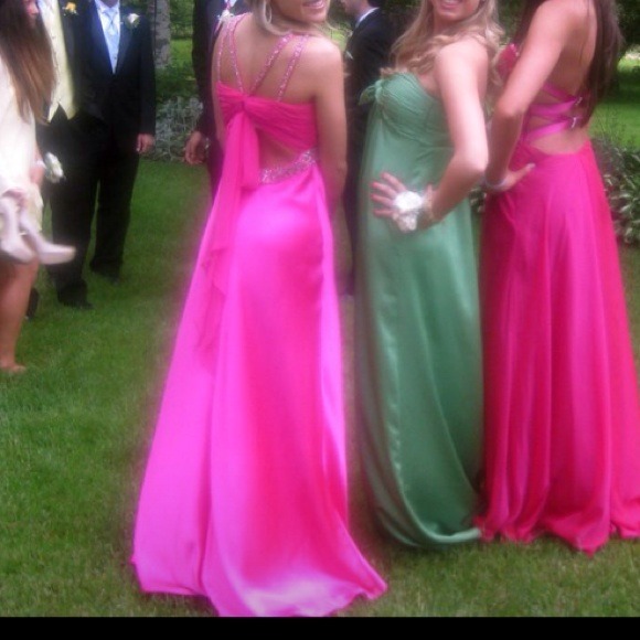 nightway pink prom dress - Picture 2 of 3