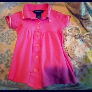 Ralph Lauren button-up polo dress