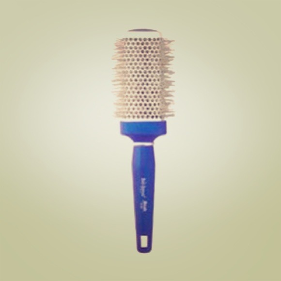 ~*>" >BIO IONIC<Blue Wave ROUND BRUSH LARGE"<*~