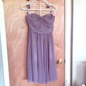 New flowy taupe dress