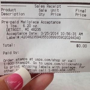 True Religions Shipped