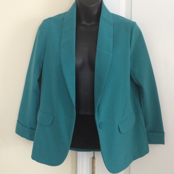Teal Blazer