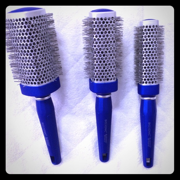 ~*>" >BIO IONIC<3-PieceROUND BRUSH Set"<*~[BUNDEL]