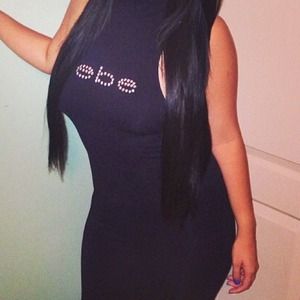 Bebe logo dress