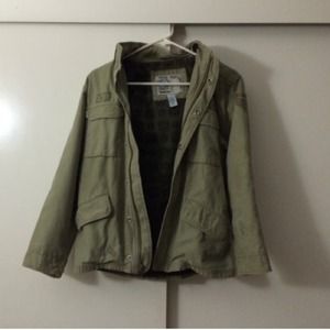 💕RESERVED💕 Green Army Jacket