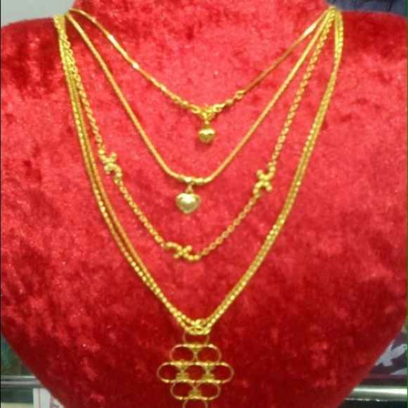 Choker Necklace size 14"3/4 15"16"27"18"19