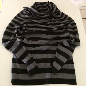 Striped Cowl neck Banana Republic Sweater
