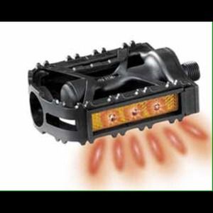 Flashing L.E.D. Bicycle pedals.