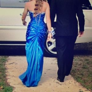 Blue Prom Dress 2014