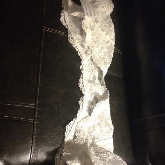 Lace bridal jacket ivory - Picture 2 of 3