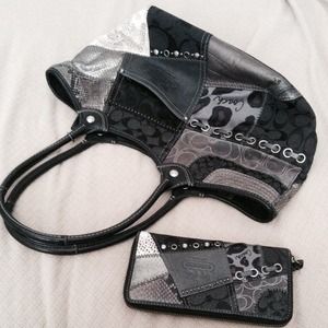 Beautiful coach patchwork set