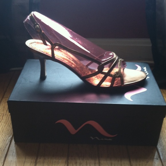 Bronze Dress Sandals