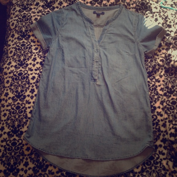 Denim Tunic Shirt