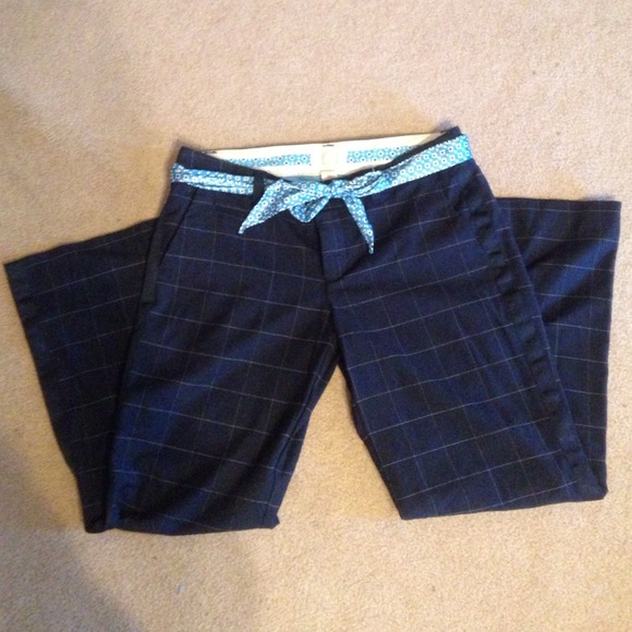 American Eagle Outfitter navy blue slacks -size 14