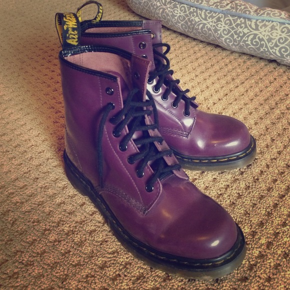 Dr. Martens Boots - Purple Dr. Martens