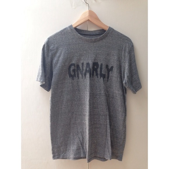 Brandy Melville Grey Oversized Gnarly T