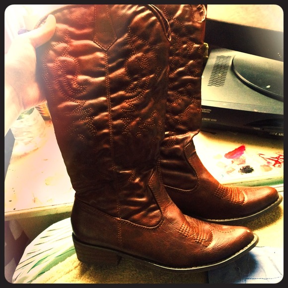 Cowgirl boots!