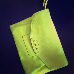 Neon Green/Yellow Clutch