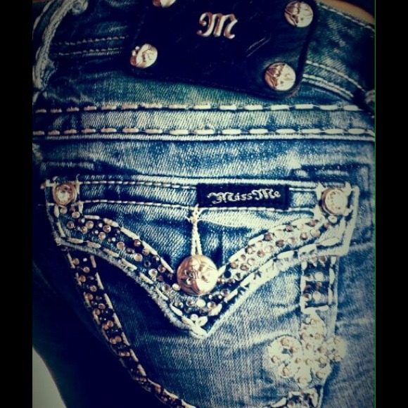 SOLD Miss me jeans size 22 - Picture 2 of 4