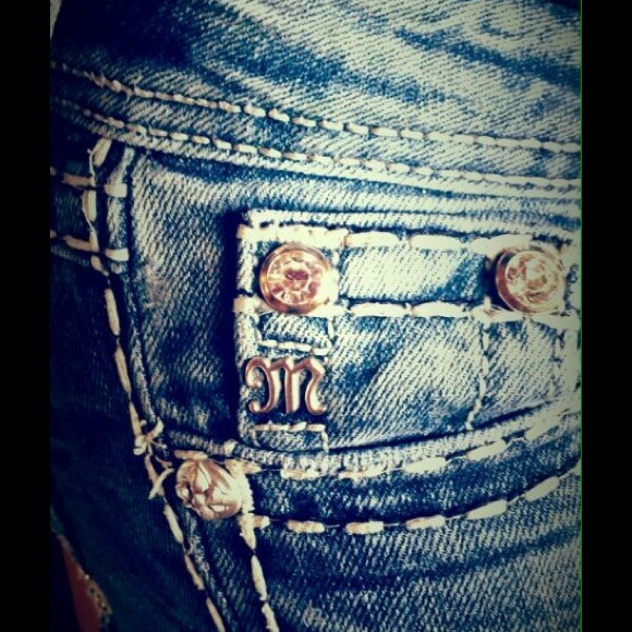 SOLD Miss me jeans size 22 - Picture 4 of 4