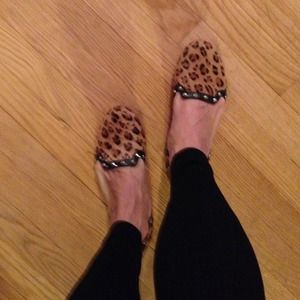 ✂️Leopard loafers✂️