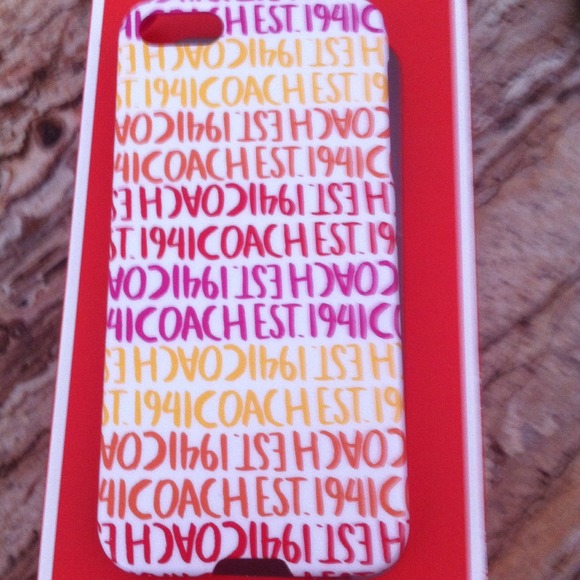 iPhone 5/5s Authentic Coach iPhone case - Picture 2 of 3
