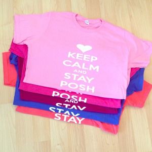 Louis Vuitton Tops - Keep calm and stay posh t's LARGE Louis Vuitton Tops - Keep calm and stay posh t's LARGE