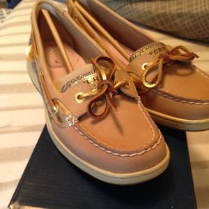Sperry Angelfish Damask Slip-ons