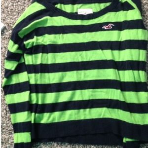 Green Hollister Long Sleeve and Red Hollister