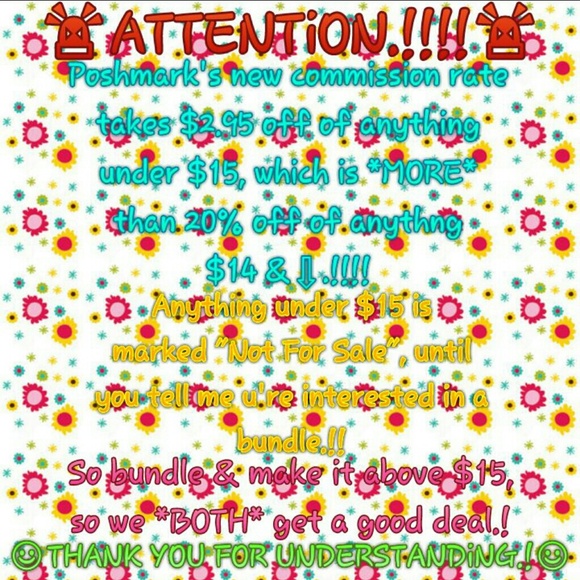 BUNDLE TO MAKE IT $15.!