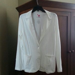 *RESERVED!!!* BCBG by Miley White Cotton Blazer
