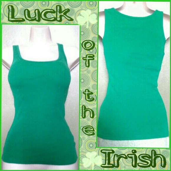 Luck of the Irish tank top NWOT