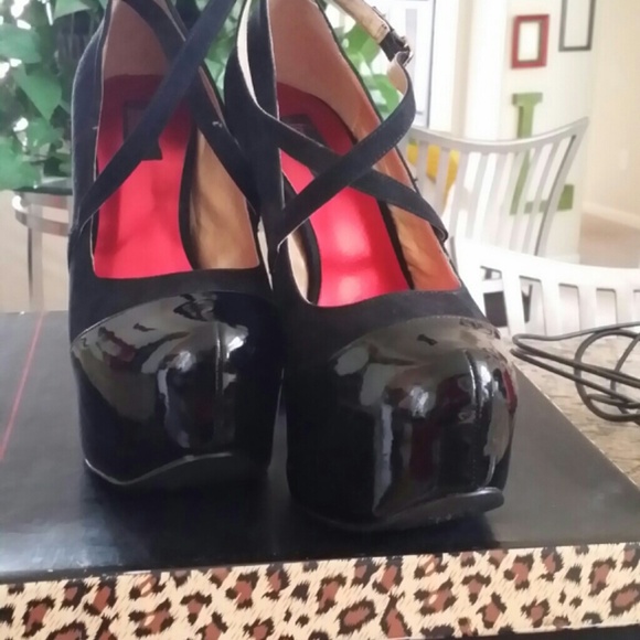 Suede and Patton Leather Platforms!! - Picture 4 of 4
