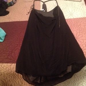 MM couture black tank