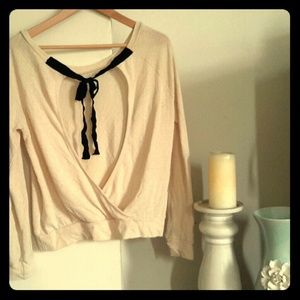 Urban outfitters open back top