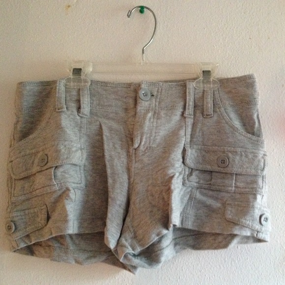 American Rag heather grey cotton shorts