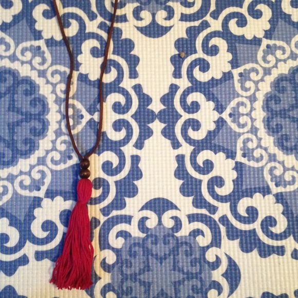 Bohemian tassel necklace