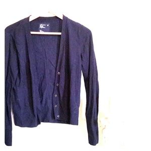 American Eagle Navy blue cardigan
