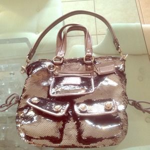 Authentic Coach Sequin Purse