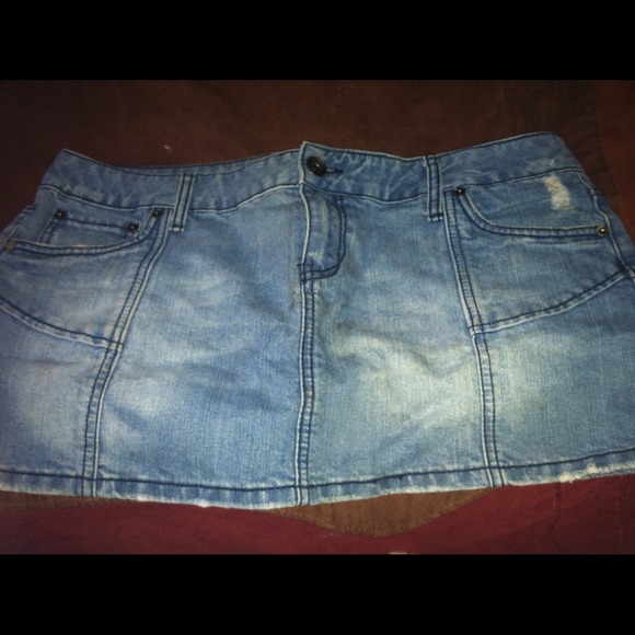 Jean skirt