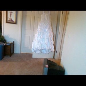 Wedding dress worn once!