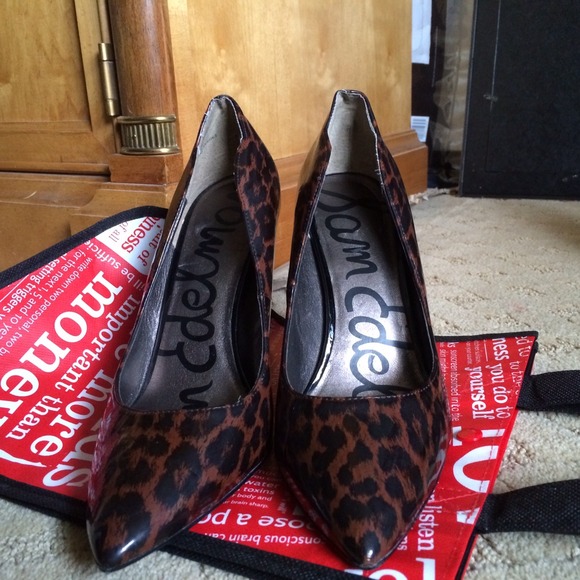 Sam Edelman Cheetah Heels