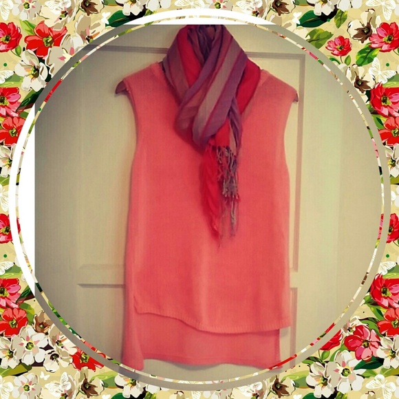Zara Light Pink Knit Top. Wore once. Size M - Picture 2 of 3