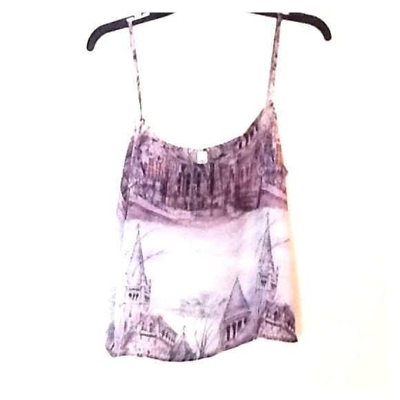 ~TRADED to frostedcosmos~ chiffon tank
