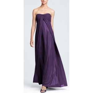 Prom Dress / lapis bridesmaid dress