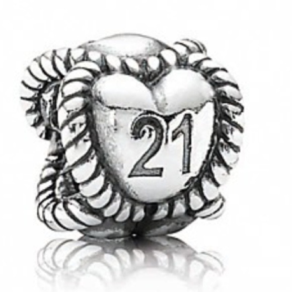 🚫🚫SOLD🚫🚫Milestone Pandora Charm 21