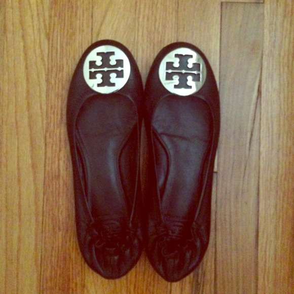 HP🎉Perfect condition Tory burch flats size 8👍