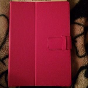 10" Universal Tablet Case, hot pink.
