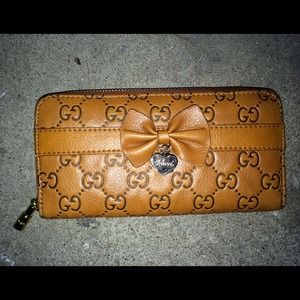 GG wallet with charm